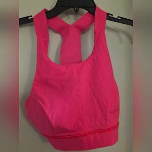Lululemon Athletica Bright Pink Sports Bra